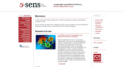 Desktop Screenshot of e-sens.ch